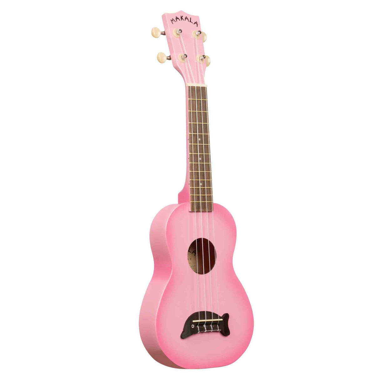 Kala Pink Burst Soprano Dolphin Ukulele