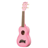 Kala Pink Burst Soprano Dolphin Ukulele