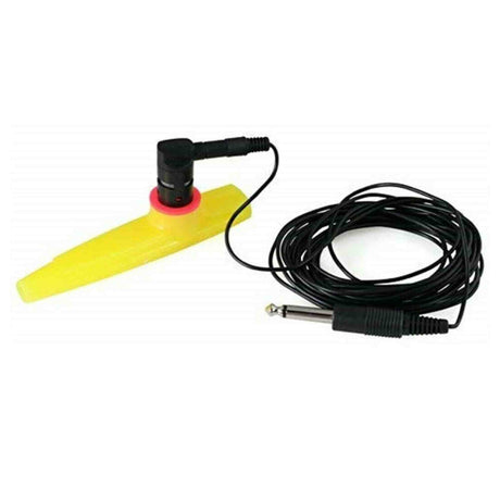Yellow electric Kazoo with black connector 