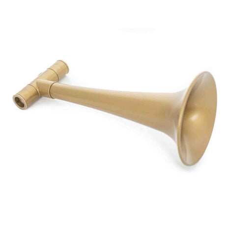 gold colored plastic Kazobo Kazoo