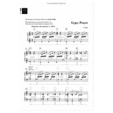 The image shows a page of piano sheet music titled "Gypsy Prayer" by N. Faber, featuring a 3/4 time signature and a tempo of ♩=80-92. It includes chord symbols following the circle of fifths (C, F, Bb, Eb, Ab, Db, G), dynamic markings (p, mf), and performance directions like "cresc." Below some measures are blank boxes prompting students to write chord roots, making it both a performance piece and a music theory exercise.