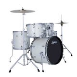 Ludwig Accent Fuse - 5-Piece Drum Set - Snow Dust