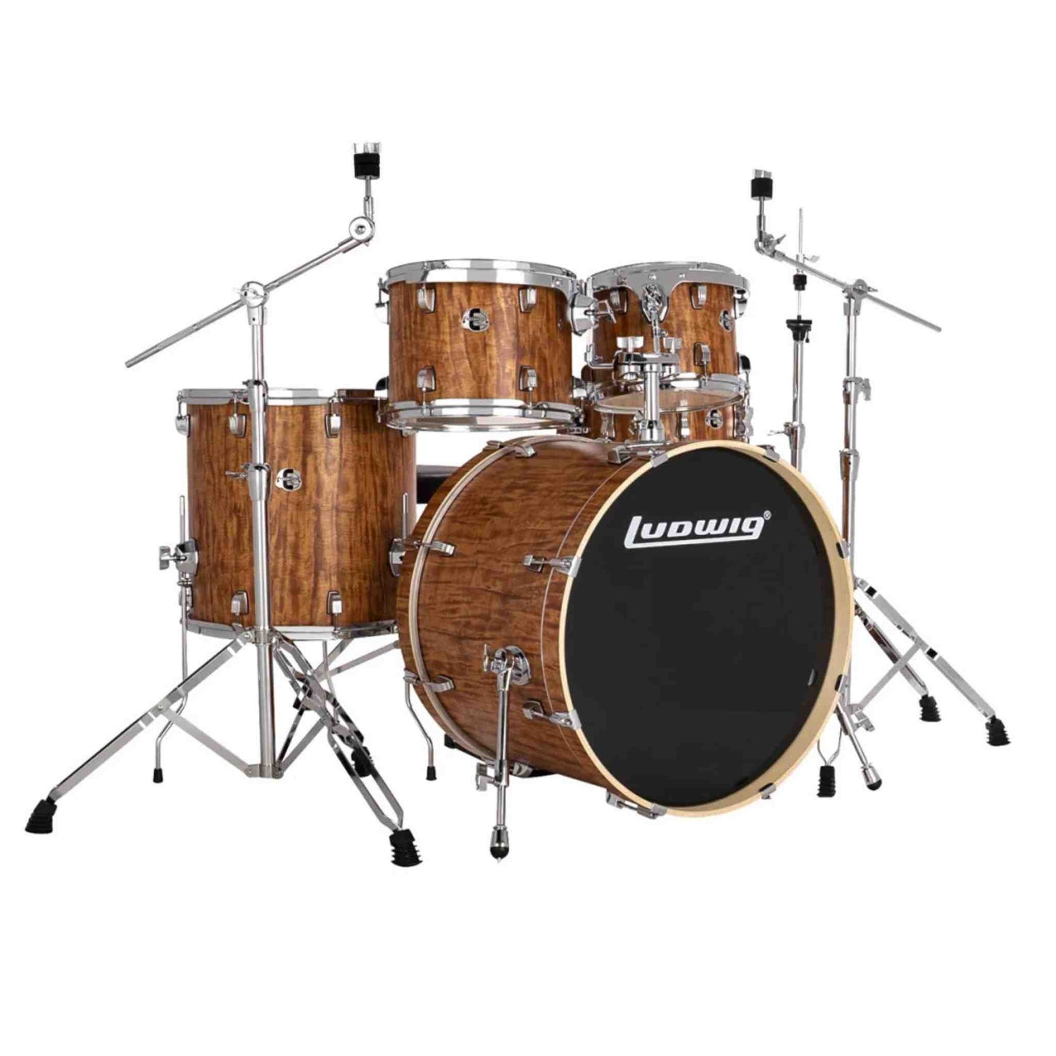 Ludwig Element Evolution 5-Piece Drum Set with Hardware - Cherry
