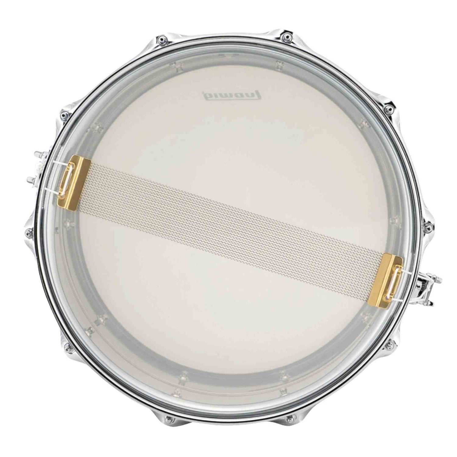 Ludwig Supralite Steel Snare Drum - 8 x 14 inch - Chrome Plated