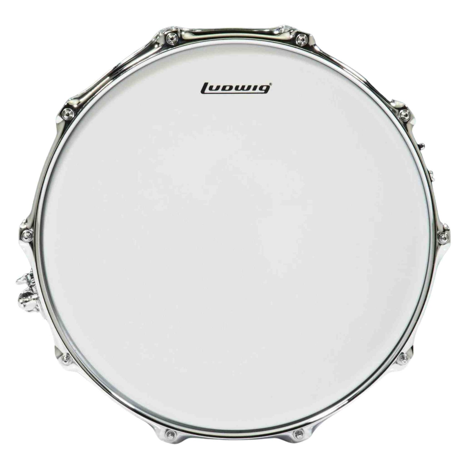 Ludwig Supralite Steel Snare Drum - 8 x 14 inch - Chrome Plated