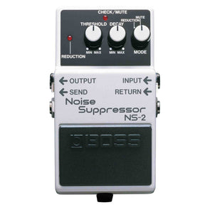 Boss Noise Suppressor NS-2 pedal on a white background