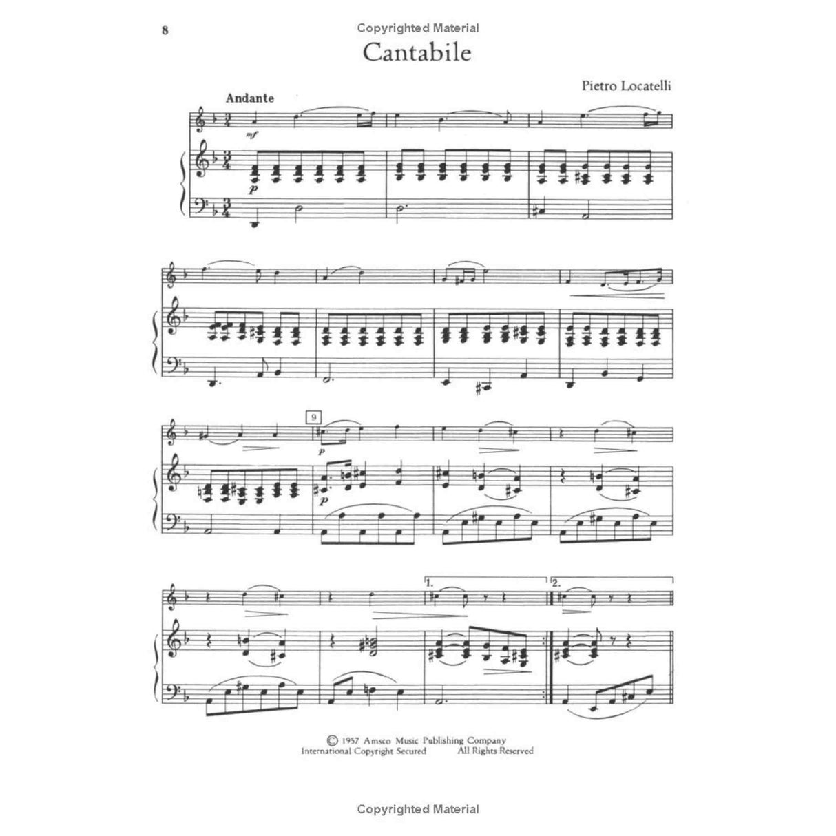Oboe Solos