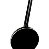 Ortega 6-String Acoustic-Electric Guitar Banjo - Raven Series OBJE350/6 - Satin Black
