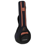 Ortega 6-String Acoustic-Electric Guitar Banjo - Raven Series OBJE350/6 - Satin Black