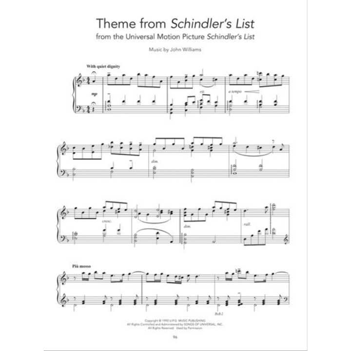 Peaceful Piano Solos: Soundtracks