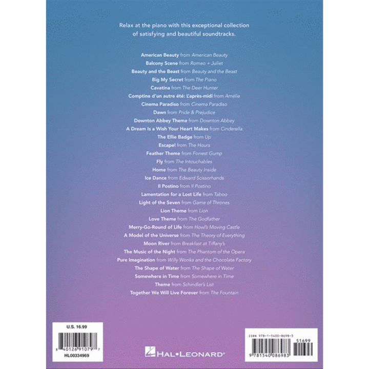 Peaceful Piano Solos: Soundtracks