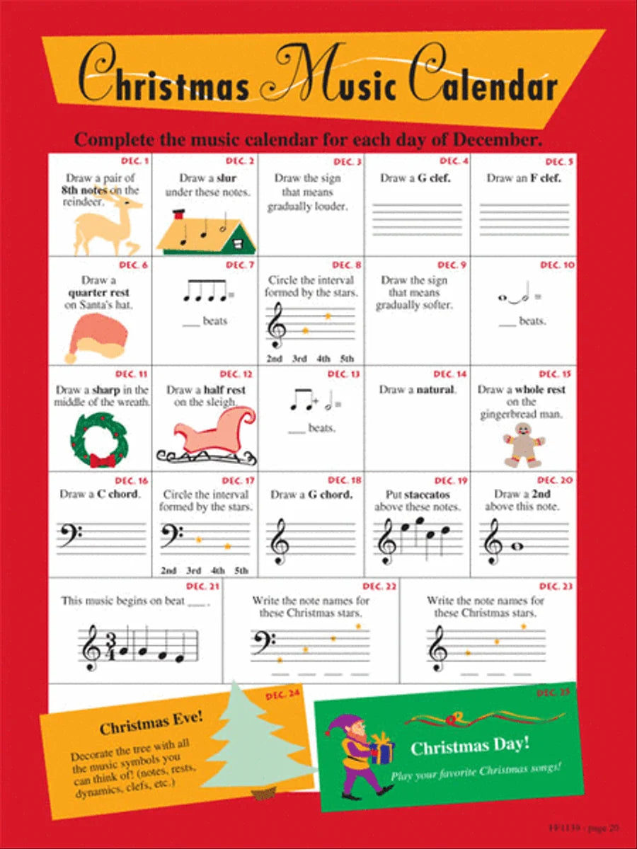Piano Adventures Level 2A Christmas Book