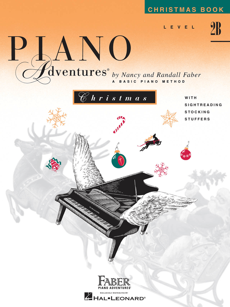 Piano Adventures Level 2B Christmas Book