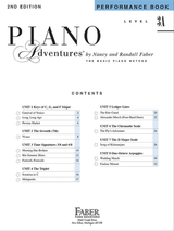 Piano Adventures Level 3A Performance Book
