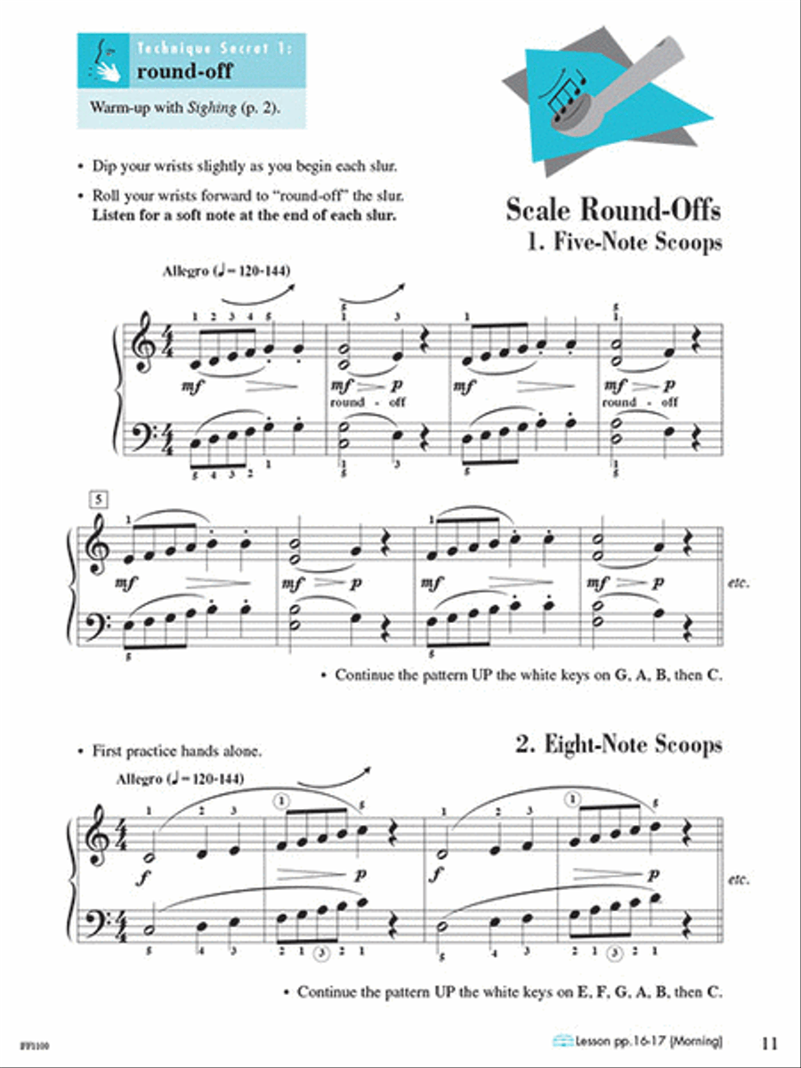 Piano Adventures Level 3A Technique & Artistry Book