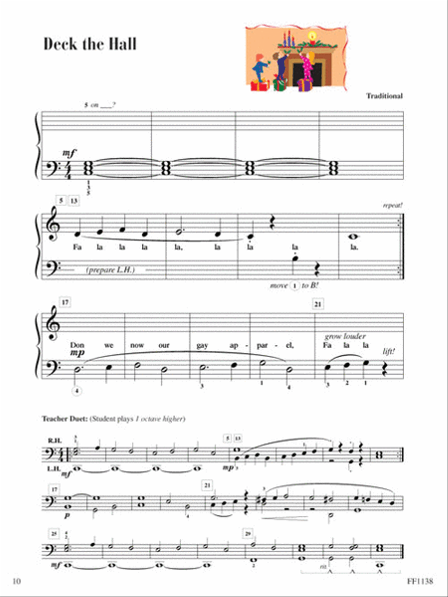 Piano Adventures Level 1 Christmas Book