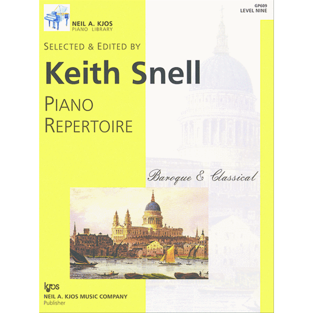 Piano Repertoire – Baroque & Classical – Level 9 (Neil A. Kjos Piano Library)