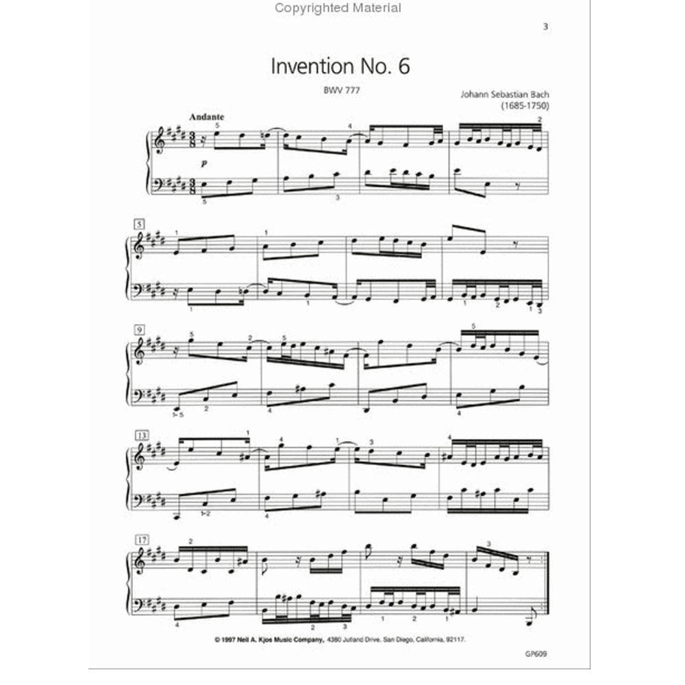 Piano Repertoire – Baroque & Classical – Level 9 (Neil A. Kjos Piano Library)
