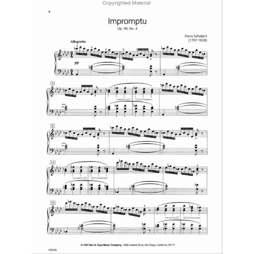 Piano Repertoire – Romantic & 20th Century – Level 10 (Neil A. Kjos Piano Library)