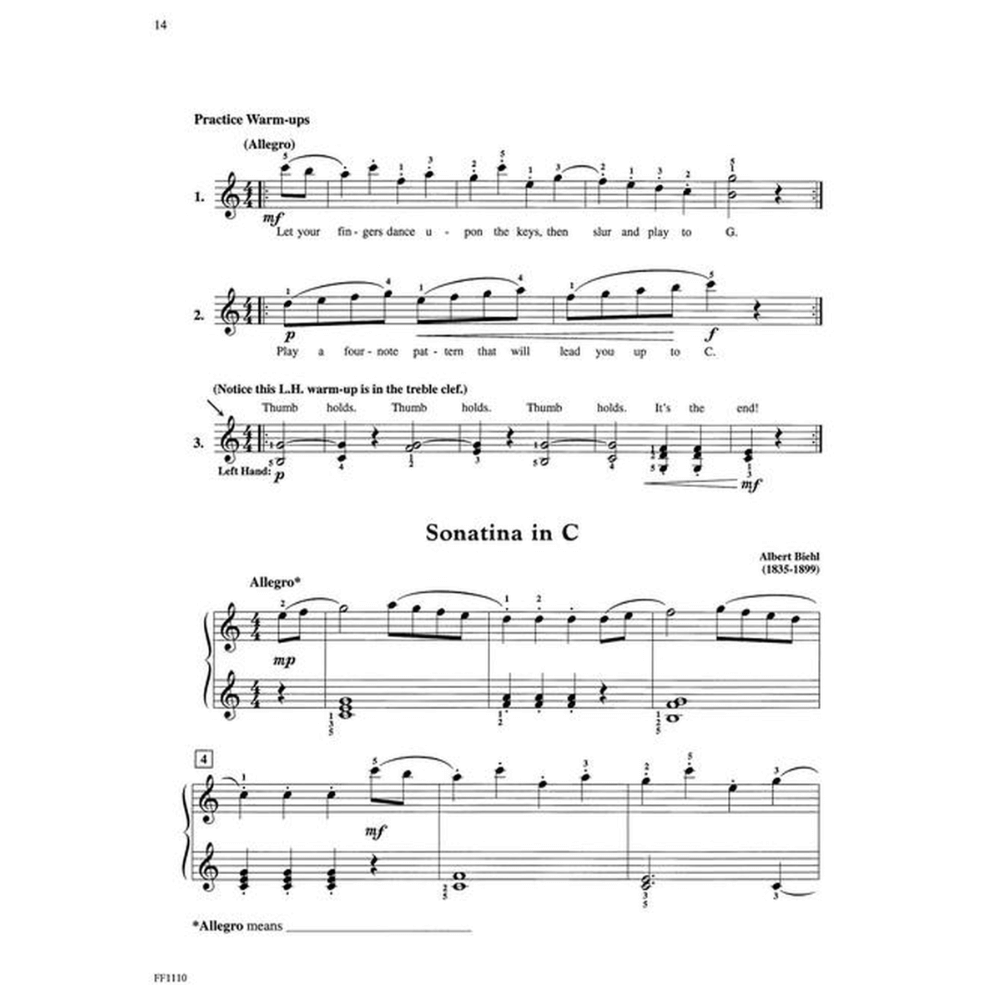 Piano Sonatinas Book - Developing Artist (Faber Piano Adventures)