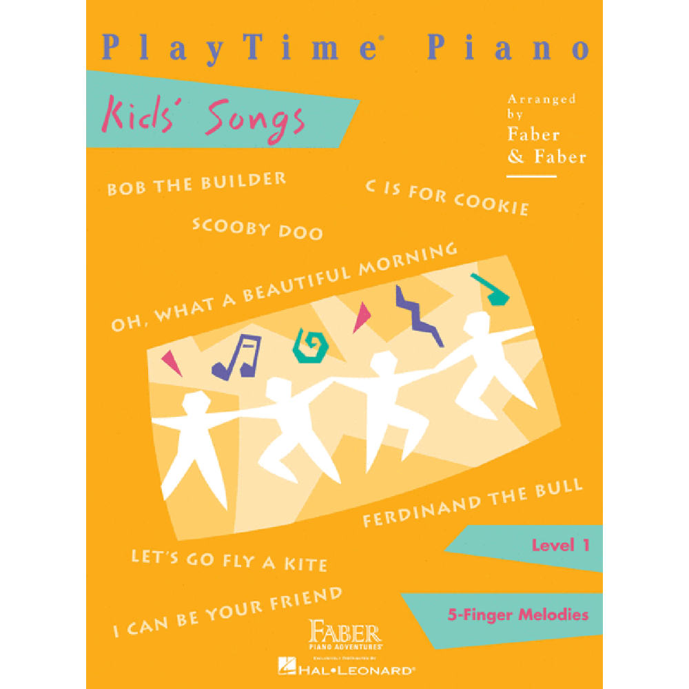 PlayTime Piano Kids’ Songs – Level 1 (Faber Piano Adventures)