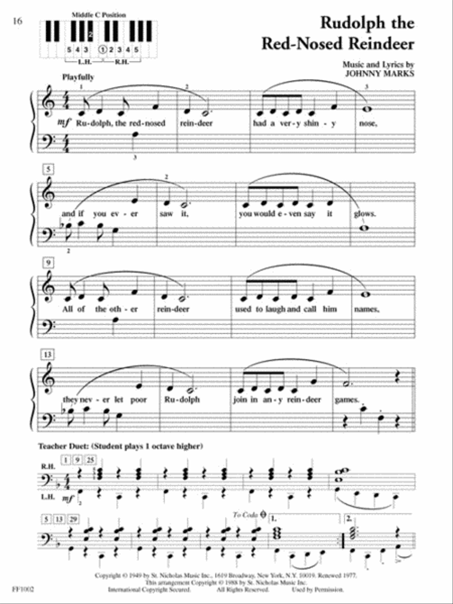 PlayTime Piano Christmas - Level 1