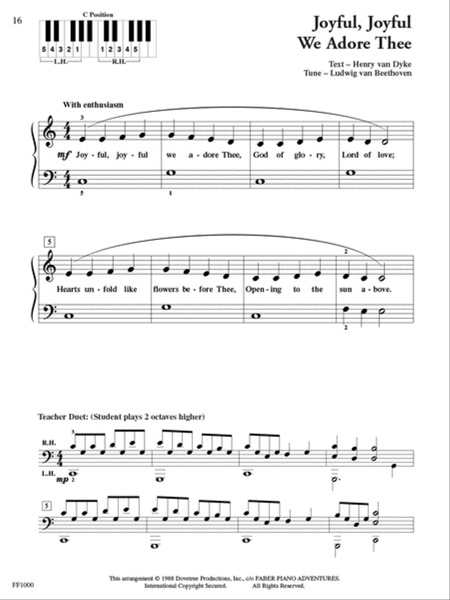 PlayTime Piano Hymns - Level 1
