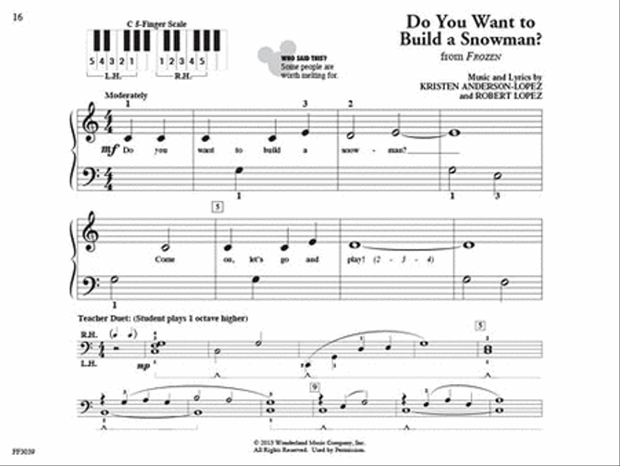 PreTime Piano Disney - Primer Level