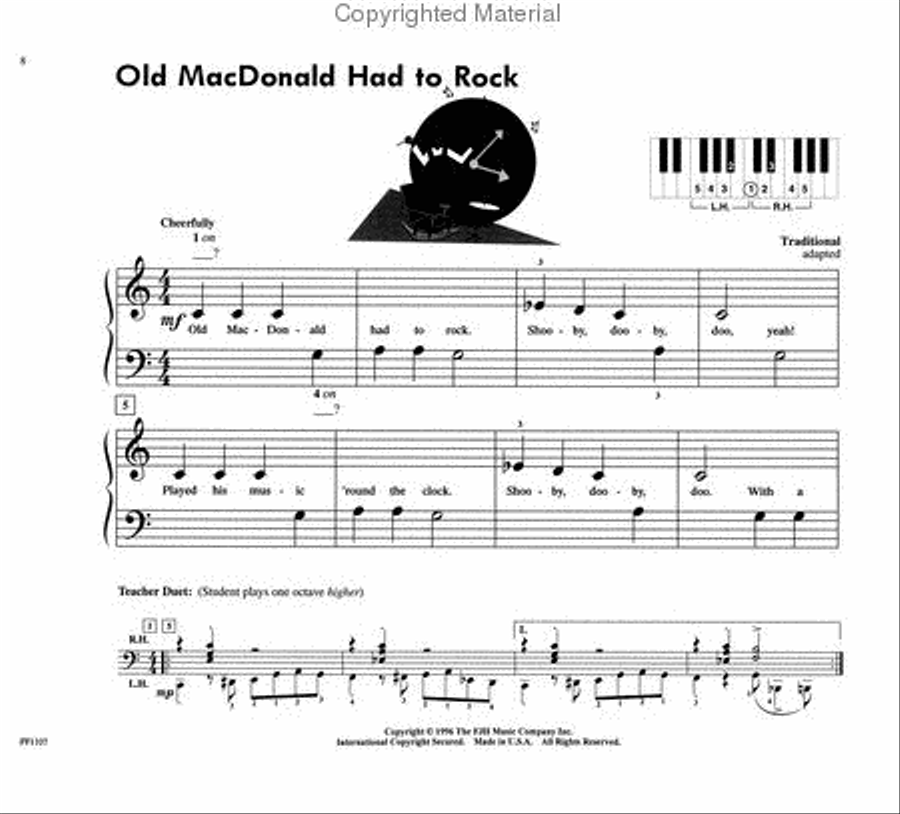 PreTime Piano Rock 'n Roll - Primer Level
