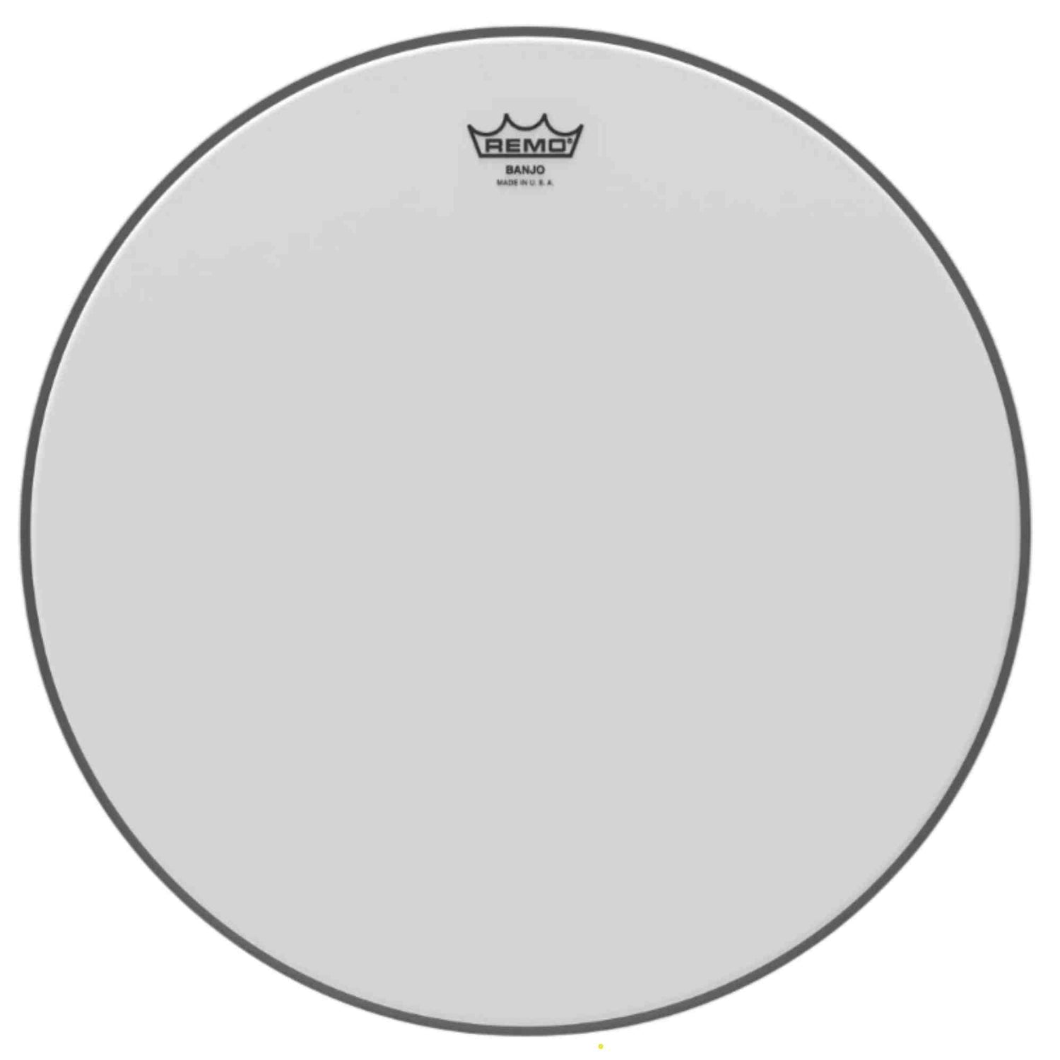 Remo Banjo Head 11 1/8" inch high collar coasted top on white background