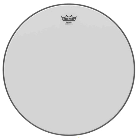 Remo Banjo Head 11 1/8" inch high collar coasted top on white background