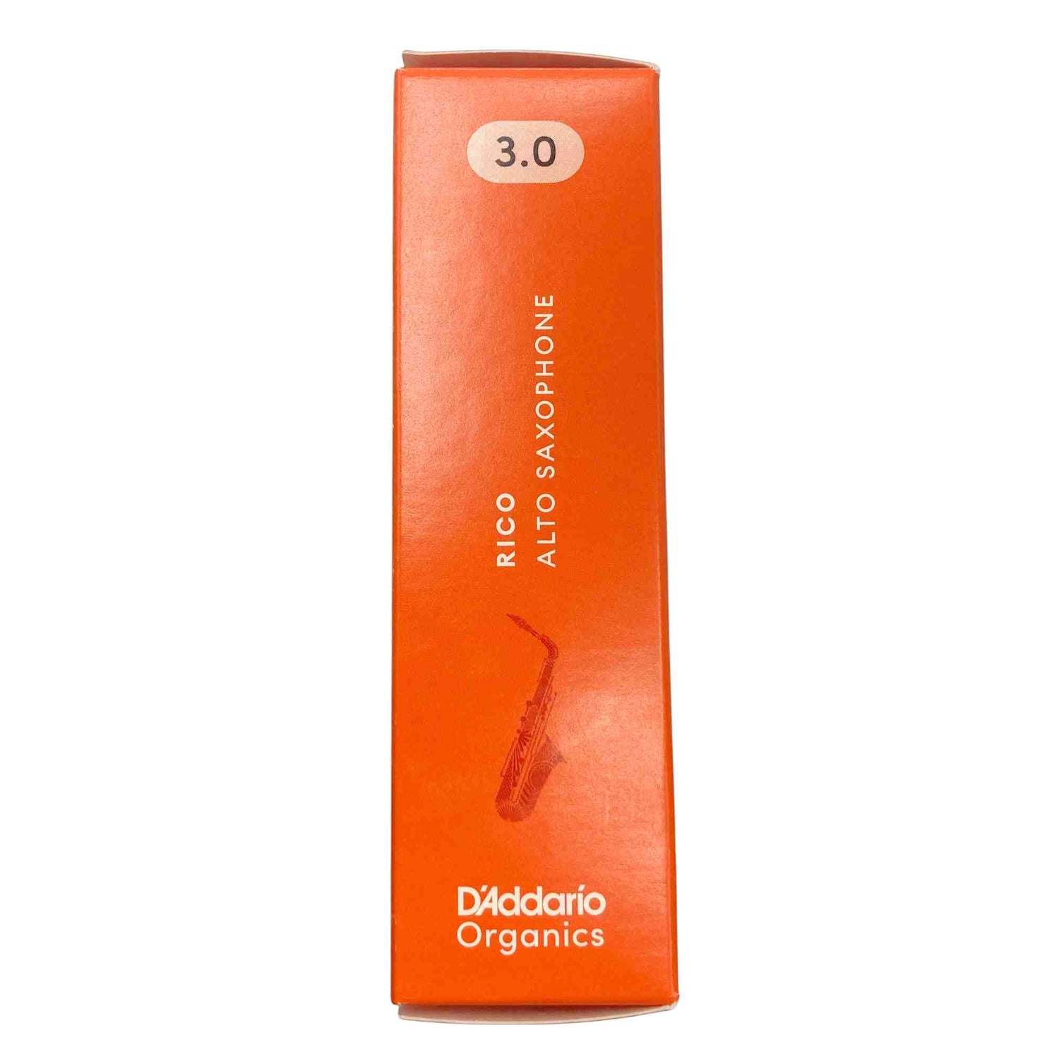 Rico By D'Addario Organic Alto Sax Reeds - Strength 3.0 - 10-Pack