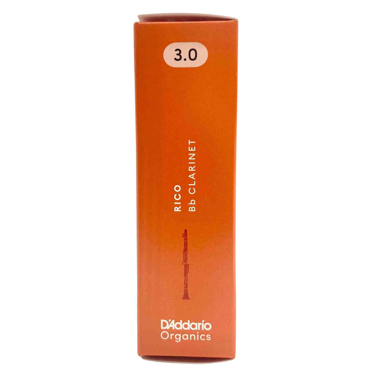 Rico by D'Addario Organic Bb Clarinet Reeds - Strength 3.0 - 10-pack