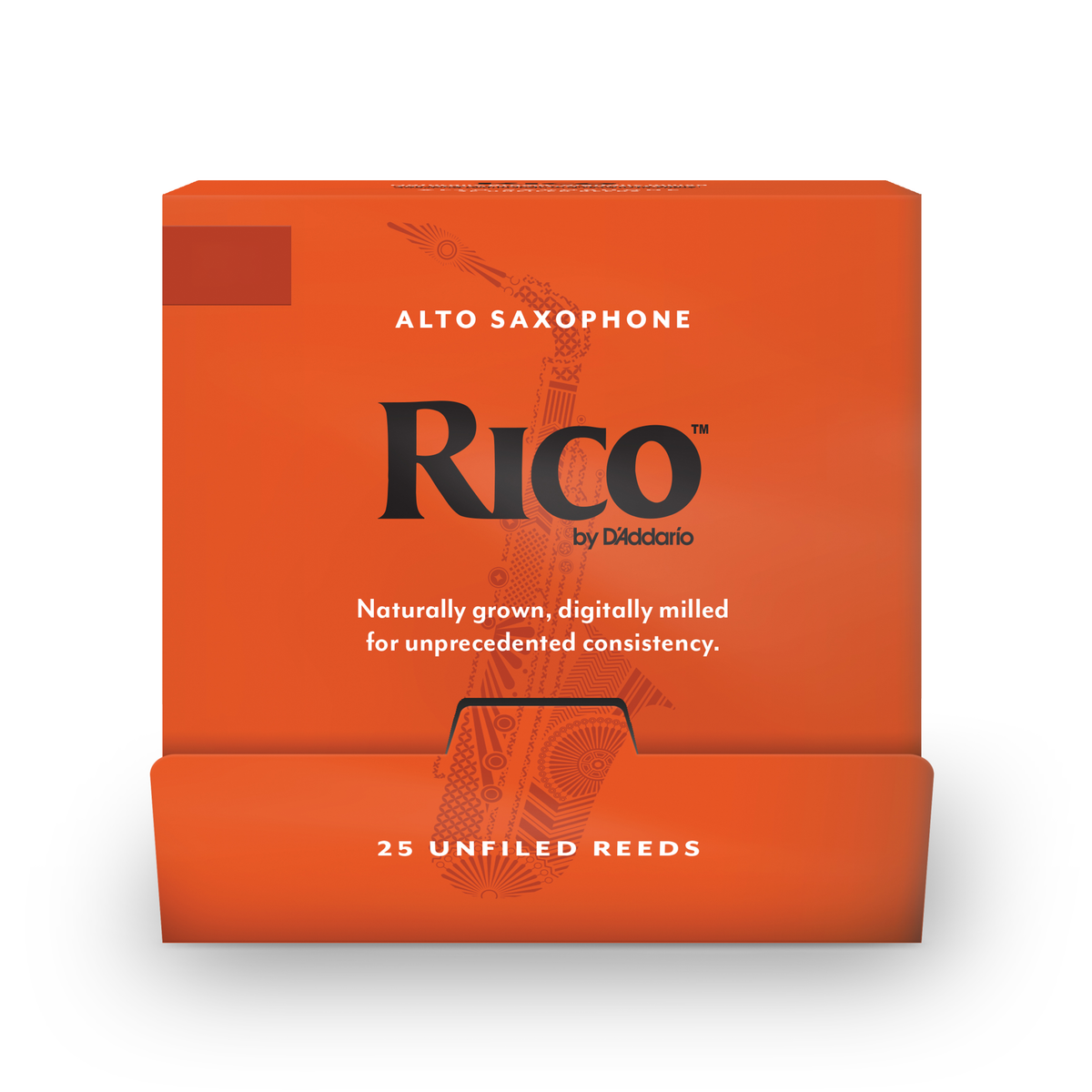 Rico By D'Addario Alto Sax Reeds, Strength 1.5, 25-Pack Individually S ...