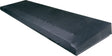 The image shows a black vinyl keyboard dust cover designed to fit over digital pianos or electronic keyboards. Made from waterproof, dust-resistant material, it protects instruments from dust, moisture, and damage. The rectangular cover is durable and likely features elastic edges or drawstrings for a snug fit, making it a practical accessory for musicians to maintain their keyboards at home, in studios, or during transport.