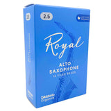Royal By D'Addario Organic Alto Sax Reeds - Strength 2.5 - 10-Pack
