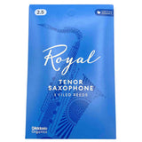 Royal By D'Addario Organic Tenor Sax Reeds - Strength 2.5 - 3-Pack