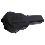 Black Schecter Solo-II Hardcase SGR-Solo-II with 'Schecter Guitar Research' branding on a white background