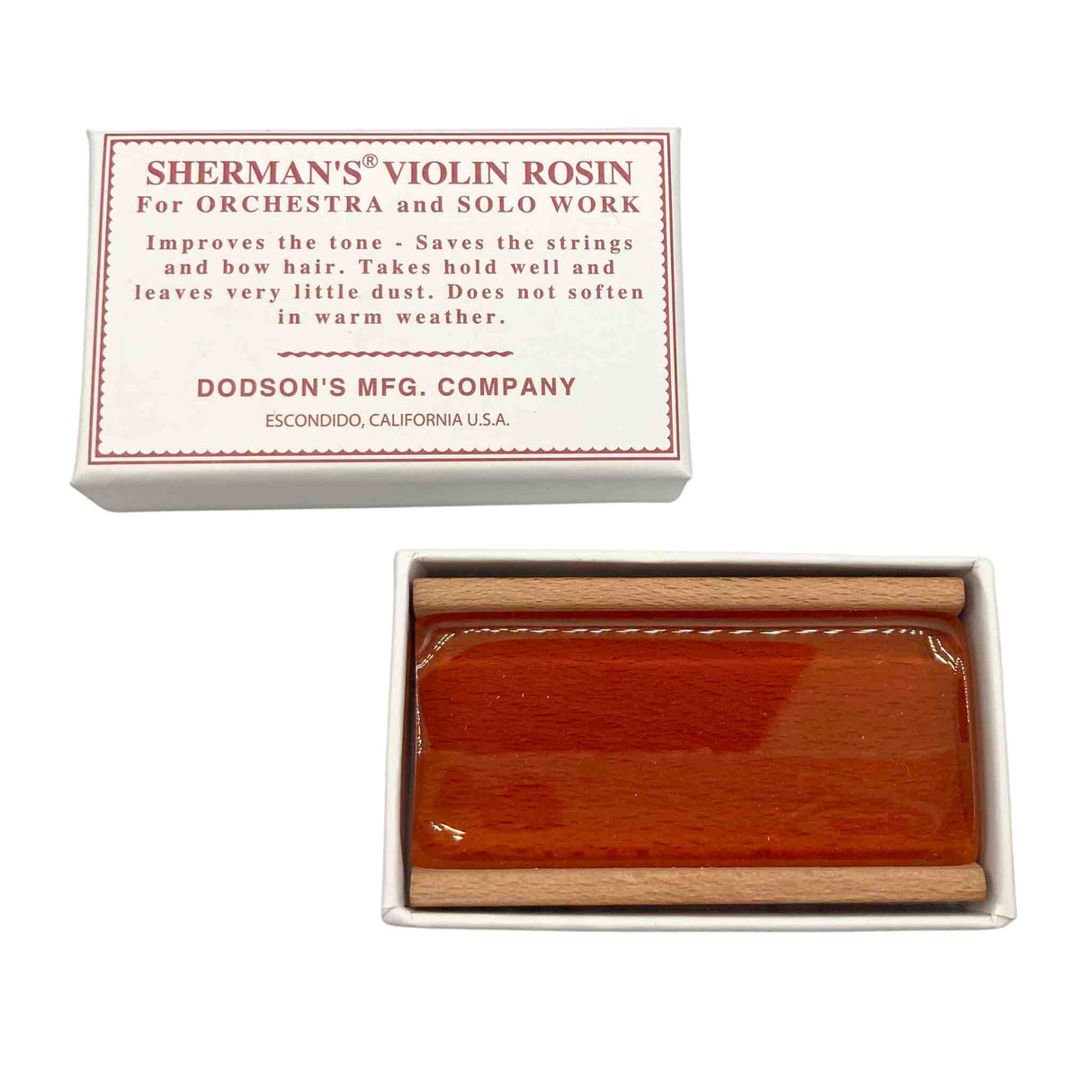 Sherman's Bow Rosin Violin Light