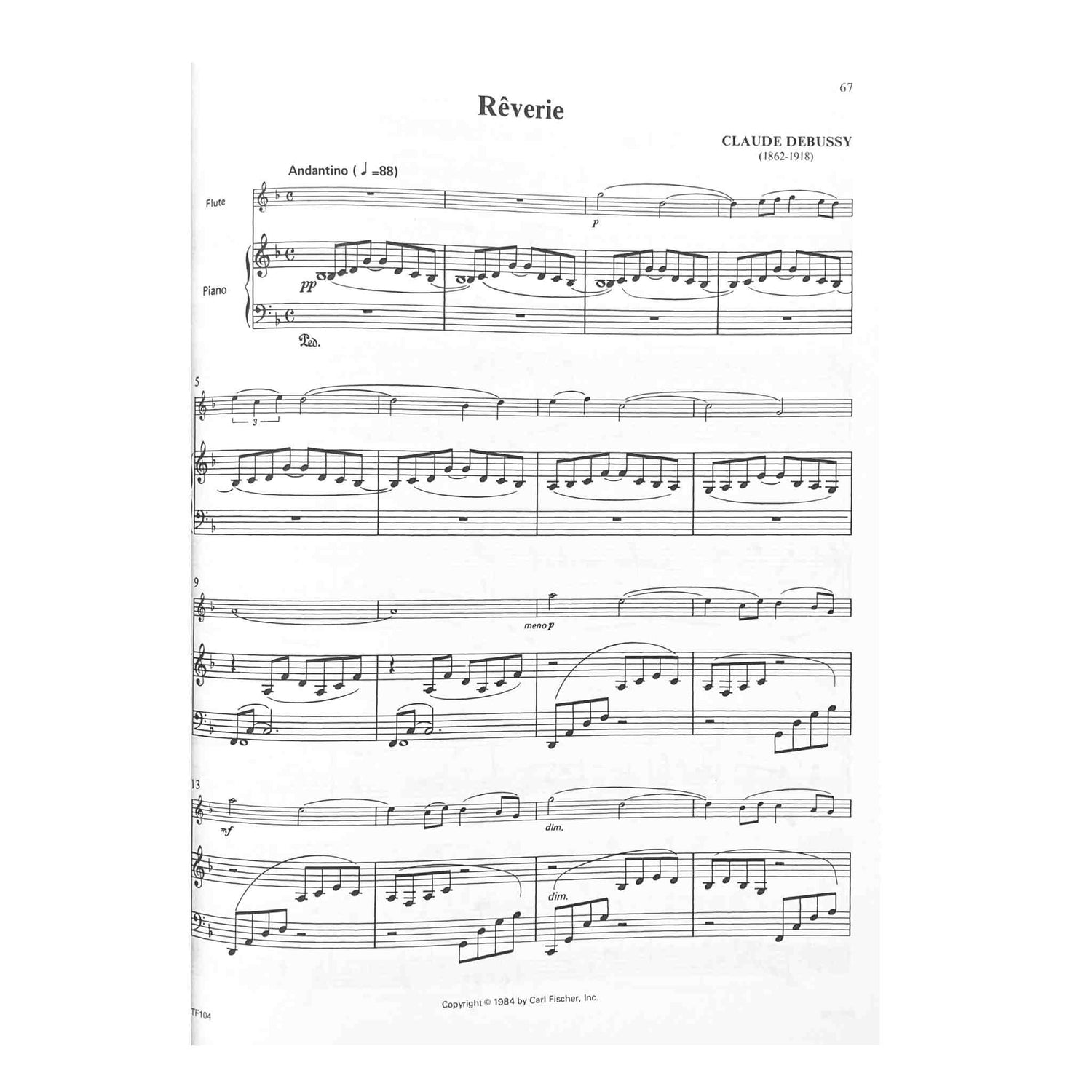Solos for Flute - 36 Repertoire Pieces with Piano Accompaniment