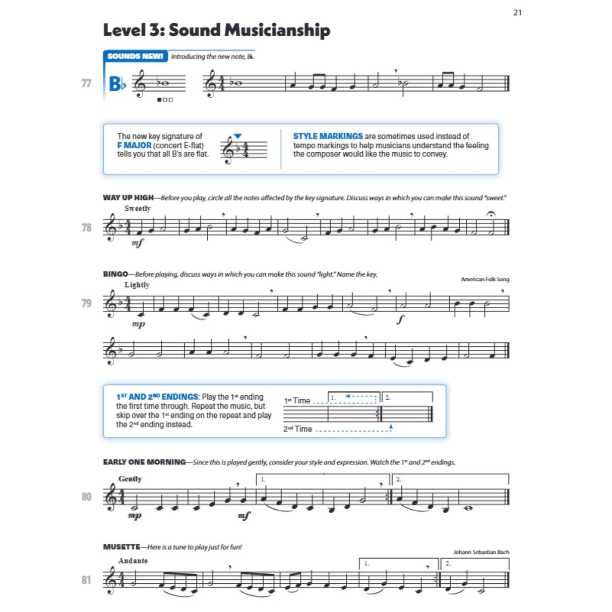 Sound Innovations for Concert Band - B♭ Trumpet - Book 1