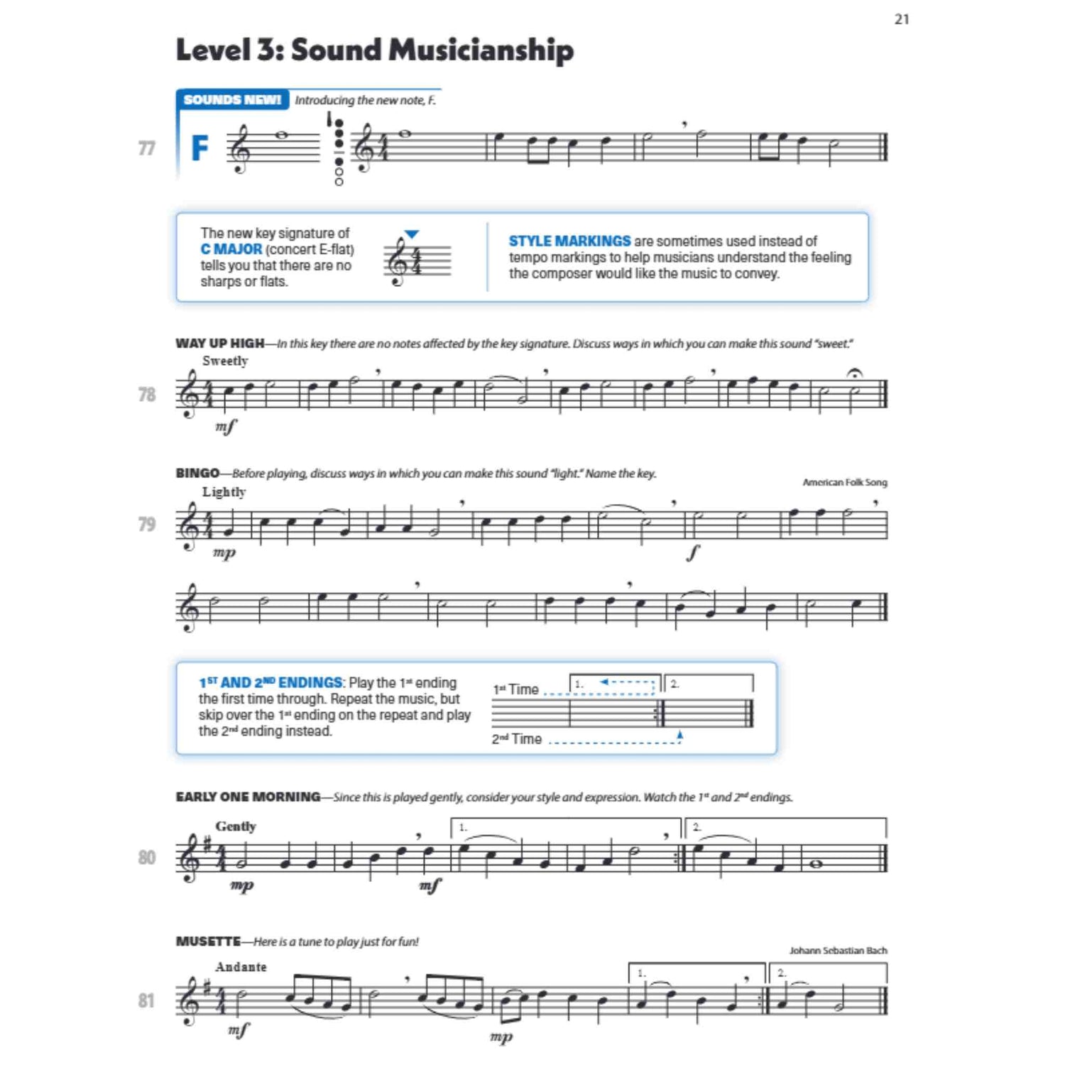 Sound Innovations for Concert Band - E♭ Alto Saxophone - Book 1