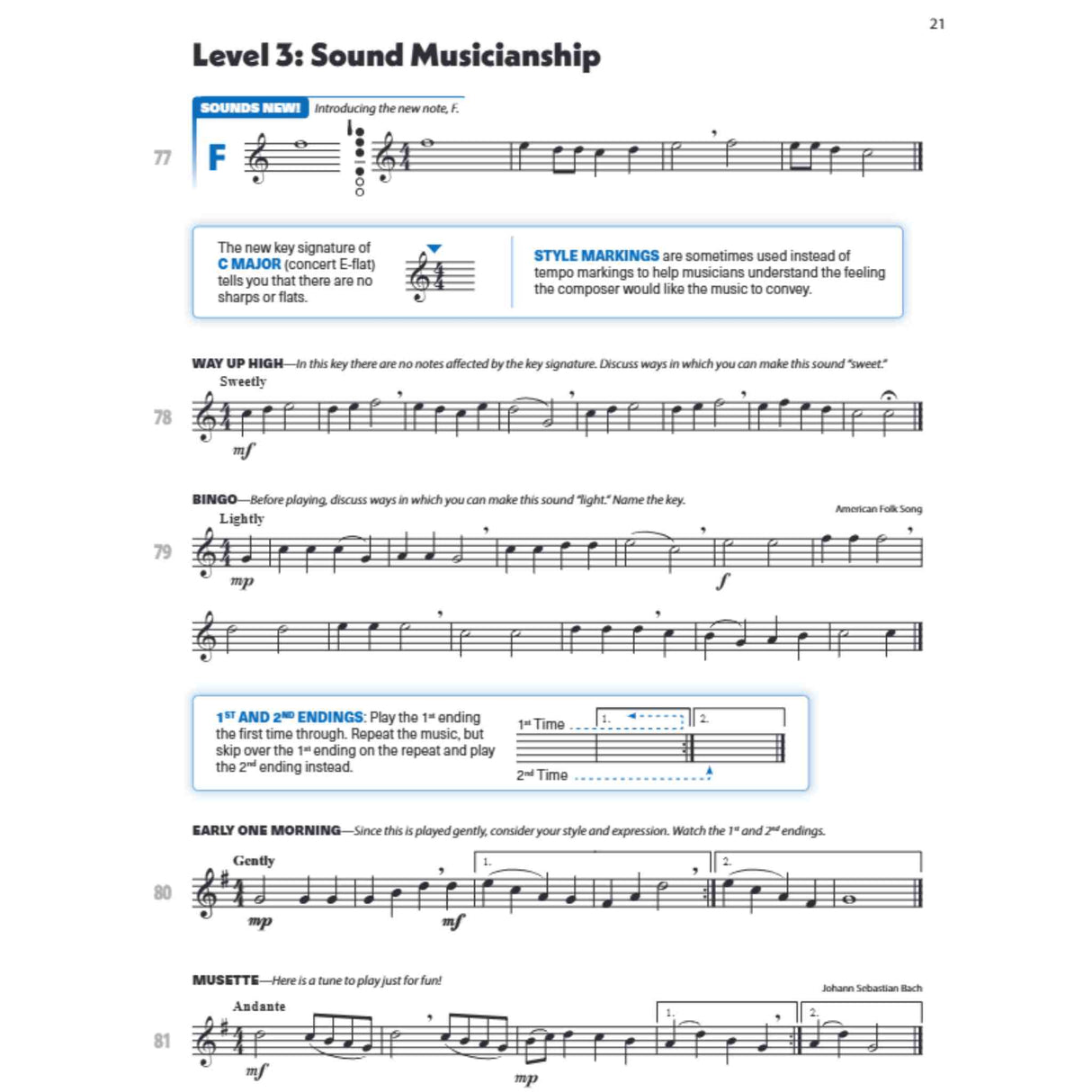 Sound Innovations for Concert Band - E♭ Baritone Saxophone - Book 1