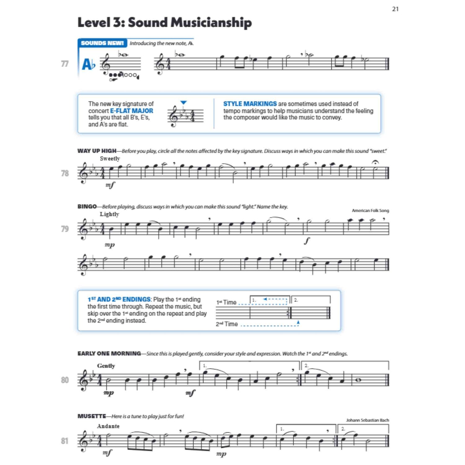 Sound Innovations for Concert Band - Flute - Book 1