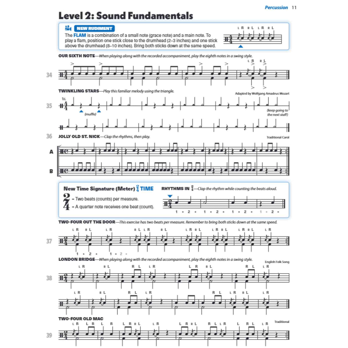 Sound Innovations for Concert Band - Combined Percussion - Book 1