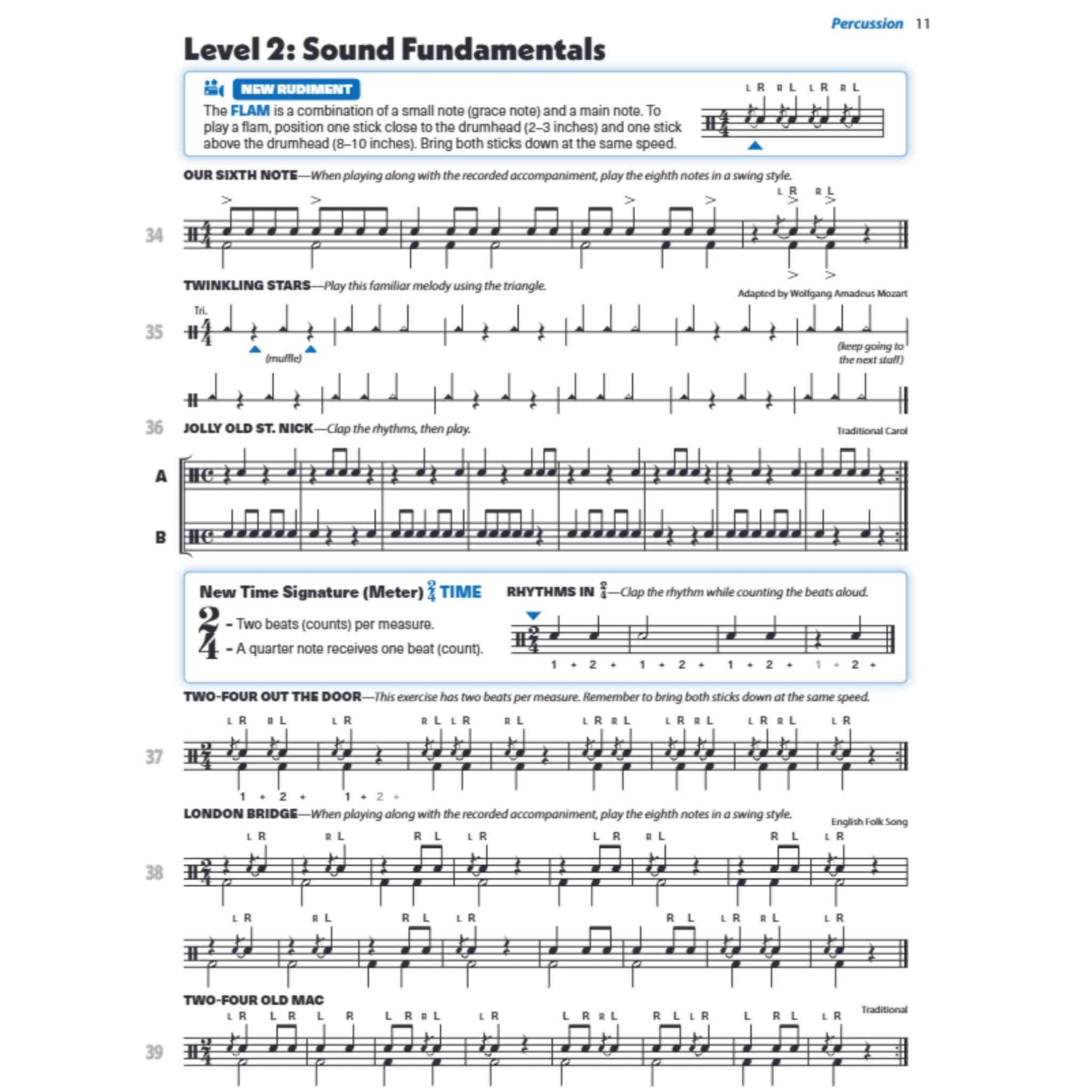 Sound Innovations for Concert Band - Combined Percussion - Book 1