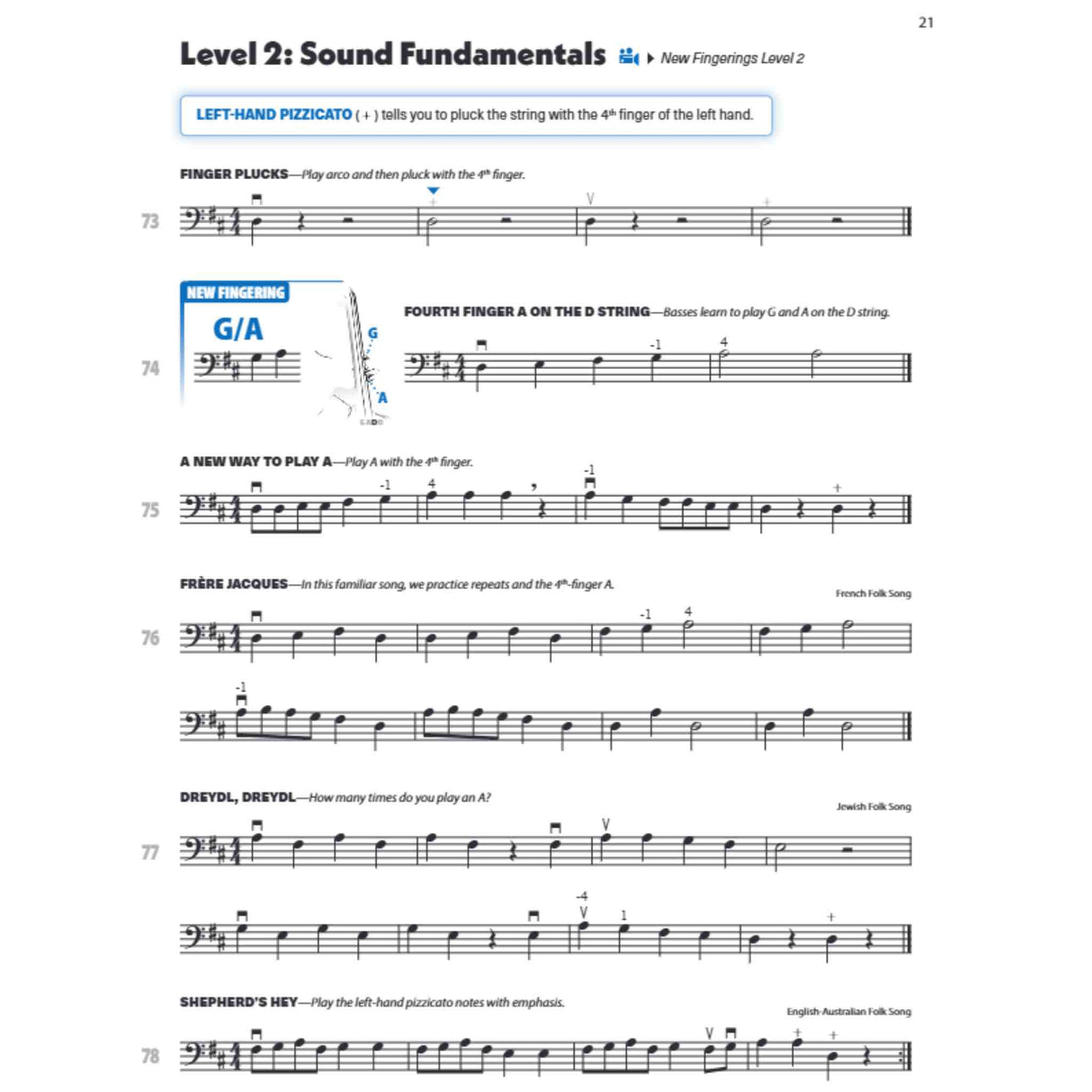 Sound Innovations for String Orchestra - Bass - Book 1