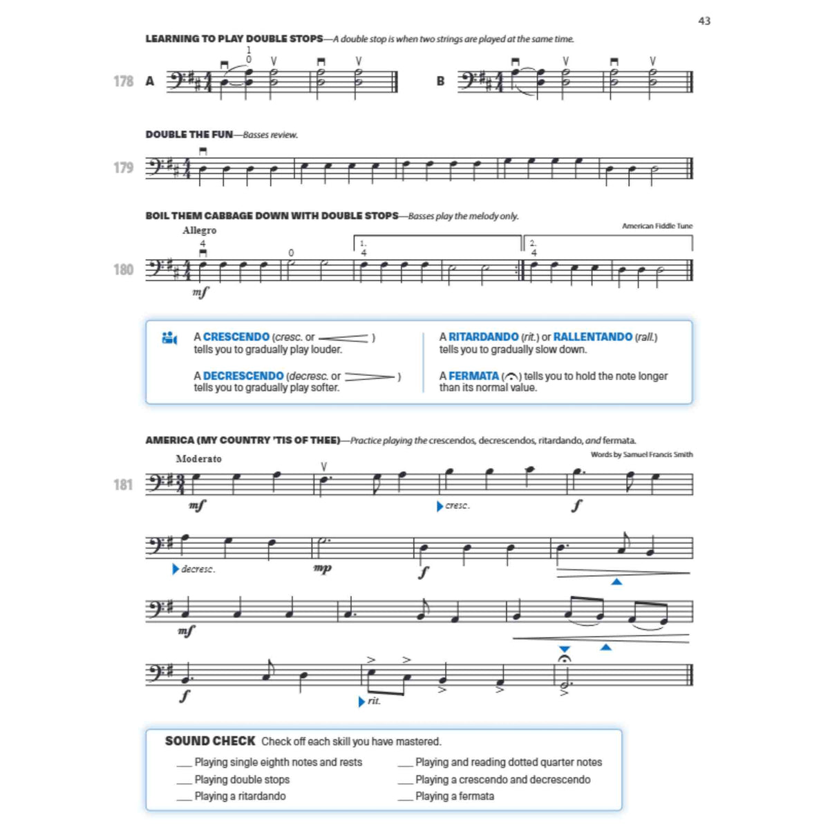 Sound Innovations for String Orchestra - Bass - Book 1