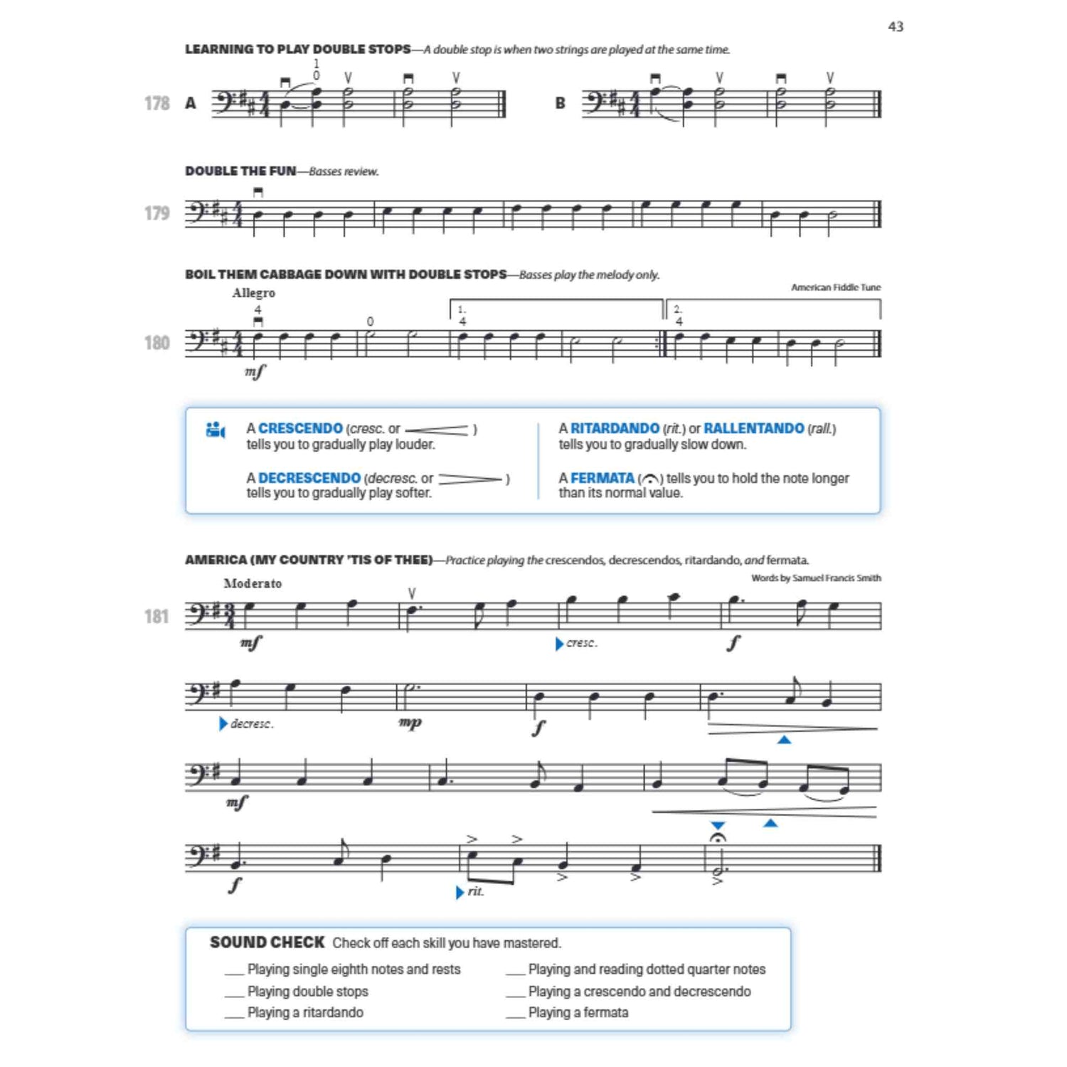 Sound Innovations for String Orchestra - Bass - Book 1
