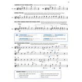 Print music for Viola on white background
